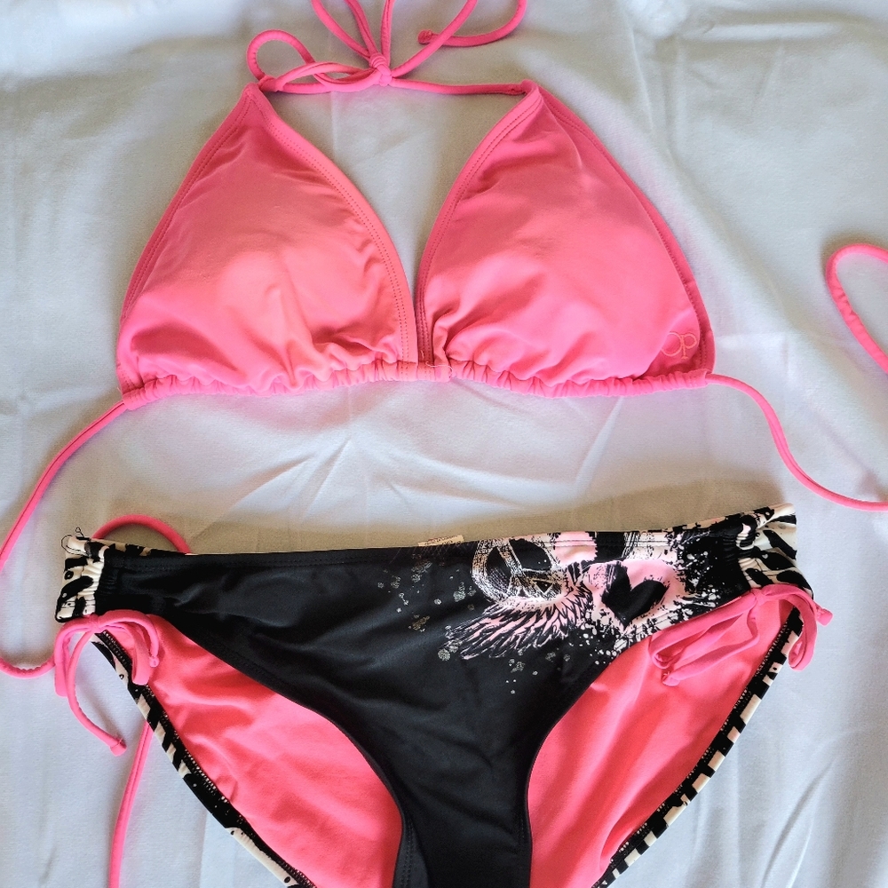 OP Bright Pink Bikini